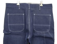 他の写真3: 70'S SEARS トップスナップボタン デニム ペインターパンツ インディゴ SCOVILLジップ USA製 (DEADSTOCK)