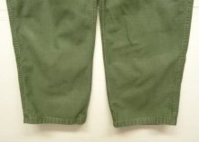 他の写真2: 60'S アメリカ軍 US ARMY "OG107" 初期モデル コットンサテン 平ボタン ベイカーパンツ LARGE (VINTAGE)