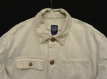他の写真1: 90'S GAP 旧タグ ヘビーウエイトキャンバス カバーオール ホワイト (VINTAGE)