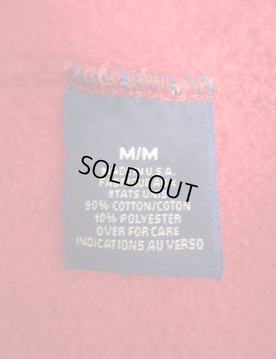 画像3: 90'S GAP 旧タグ ヘビーウエイト スウェットパーカー フェードレッド USA製 (VINTAGE)