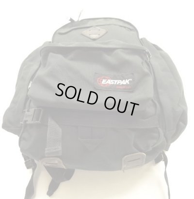 画像5: 80'S EASTPAK 旧タグ 両サイド収納付き ナイロン バックパック ブラック USA製 (VINTAGE)
