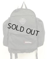 80'S EASTPAK 旧タグ 両サイド収納付き ナイロン バックパック ブラック USA製 (VINTAGE)