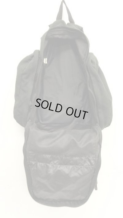 画像6: 80'S EASTPAK 旧タグ 両サイド収納付き ナイロン バックパック ブラック USA製 (VINTAGE)