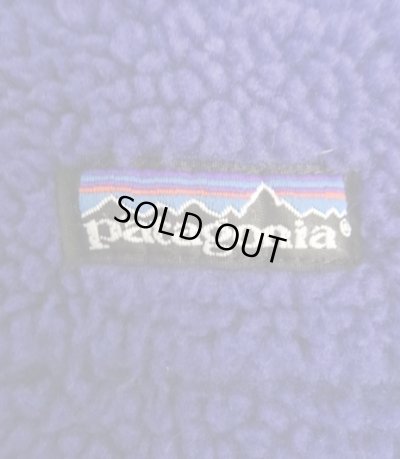 画像4: 90'S PATAGONIA ”旧タグ" 初期レトロX 裏地P.E.F フリースジャケット ダークブルー/ブラック USA製 (VINTAGE)