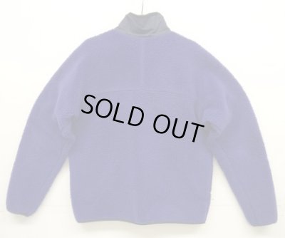画像7: 90'S PATAGONIA ”旧タグ" 初期レトロX 裏地P.E.F フリースジャケット ダークブルー/ブラック USA製 (VINTAGE)