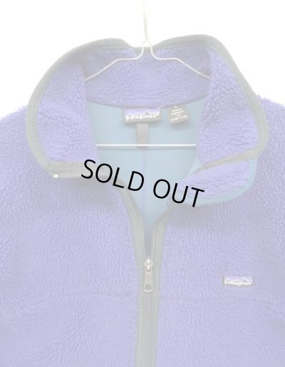 画像3: 90'S PATAGONIA ”旧タグ" 初期レトロX 裏地P.E.F フリースジャケット ダークブルー/ブラック USA製 (VINTAGE)