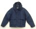 画像1: 80'S LL Bean ショート丈 フード付きジャケット ネイビー USA製 (VINTAGE) (1)