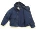 画像3: 80'S LL Bean ショート丈 フード付きジャケット ネイビー USA製 (VINTAGE) (3)