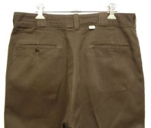 他の写真3: 70'S DICKIES 874 チビタグ ワークパンツ ブラウン TALONアルミジップ USA製 (VINTAGE)