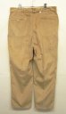 画像1: 70'S DICKIES 874 チビタグ コーデュロイパンツ ベージュ 42TALONジップ USA製 (VINTAGE) (1)