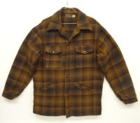 70'S PENDLETON ウール マッキーノジャケット オンブレチェック USA製 (VINTAGE)
