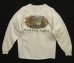 画像1: 00'S ORVIS "NORTH PARK ANGLERS" 両面プリント 長袖 Tシャツ ホワイト (VINTAGE) (1)