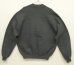 画像4: 90'S RUSSELL ATHLETIC フルジップ クルーネックスウェット チャコール メキシコ製 (VINTAGE) (4)