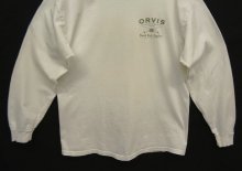 他の写真3: 00'S ORVIS "NORTH PARK ANGLERS" 両面プリント 長袖 Tシャツ ホワイト (VINTAGE)