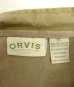 画像2: 00'S ORVIS ガゼット付き ハーフジップ スウェットシャツ フェードベージュ (VINTAGE) (2)