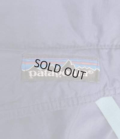 画像3: 90'S PATAGONIA 旧タグ リップストップナイロン アノラックパーカー ネイビー/グリーン (VINTAGE)