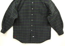 他の写真3: 90'S RALPH LAUREN "THE BIG OXFORD" 裾ロゴ刺繍 オックスフォード 長袖 BDシャツ チェック柄 (VINTAGE)