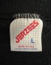 画像2: 80'S JERZEES ラグランスリーブ クルーネック スウェットシャツ ブラック USA製 (VINTAGE) (2)