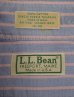 画像2: 80'S LL Bean オックスフォード 長袖 BDシャツ ストライプ USA製 (VINTAGE) (2)
