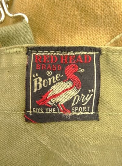 画像2: 60'S RED HEAD ハンティングジャケット カーキ (VINTAGE)
