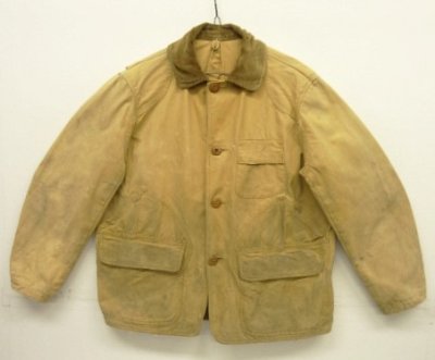 画像1: 50'S SEARS "JC HIGGINS" ハンティングジャケット ベージュ (VINTAGE)