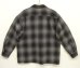 画像3: 90'S PENDLETON "BOARD SHIRT" ウール オープンカラーシャツ オンブレチェック (VINTAGE) (3)