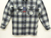 他の写真3: 00'S PENDLETON "BOARD SHIRT" ウール オープンカラーシャツ オンブレチェック (DEADSTOCK)
