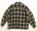 画像3: 90'S PENDLETON "BOARD SHIRT" ウール オープンカラーシャツ オンブレチェック USA製 (VINTAGE) (3)