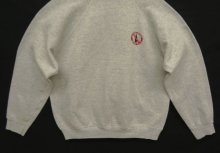 他の写真3: 90'S SADD ラグランスリーブ クルーネック スウェットシャツ ヘザーグレー USA製 (VINTAGE)