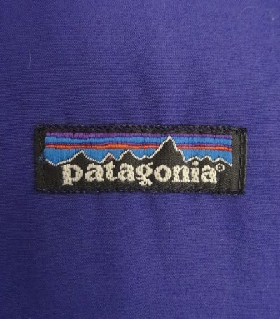 画像3: 90'S PATAGONIA ナイロン アノラックジャケット ダークブルー/レッド (VINTAGE)