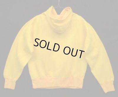 画像6: 70'S ユーロヴィンテージ ハーフジップ スウェットパーカー イエローツートン ポーランド製 (VINTAGE)