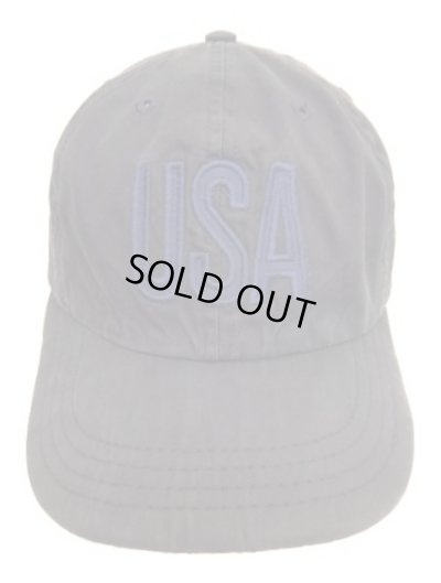 画像2: 90'S RALPH LAUREN "POLO SPORT" 同色USA ベースボールキャップ ネイビー USA製 (VINTAGE)