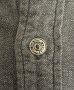 画像3: 80'S RALPH LAUREN "白タグ" メタルボタン シャンブレー ワークシャツ ブラック (VINTAGE) (3)
