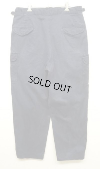 画像5: 90'S RALPH LAUREN "POLO SPORT" ツープリーツ チノ カーゴパンツ ネイビー USA製 (VINTAGE)