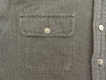 他の写真2: 80'S RALPH LAUREN "白タグ" メタルボタン シャンブレー ワークシャツ ブラック (VINTAGE)