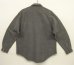 画像4: 80'S RALPH LAUREN "白タグ" メタルボタン シャンブレー ワークシャツ ブラック (VINTAGE) (4)