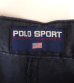 画像2: 90'S RALPH LAUREN "POLO SPORT" ツープリーツ チノ カーゴパンツ ネイビー USA製 (VINTAGE) (2)