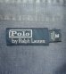 画像2: 90'S RALPH LAUREN チンスト付き メタル猫目ボタン シャンブレー ワークシャツ ブルー (VINTAGE) (2)