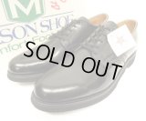 80'S MASON SHOE レザー ポストマンシューズ ブラック USA製 (DEADSTOCK)