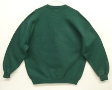 他の写真3: 90'S RUSSELL ATHLETIC 前Vガゼット付き クルーネック スウェットシャツ ダークグリーン USA製 (VINTAGE)