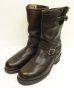 画像1: 90'S CHIPPEWA 黒タグ PT91 エンジニアブーツ ブラック USA製 (VINTAGE) (1)