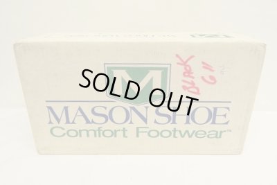 画像4: 80'S MASON SHOE レザー ポストマンシューズ ブラック USA製 (DEADSTOCK)