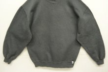 他の写真3: 90'S RUSSELL ATHLETIC 前Vガゼット付き クルーネック スウェットシャツ チャコール メキシコ製 (VINTAGE)