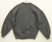 画像4: 90'S RUSSELL ATHLETIC 前Vガゼット付き クルーネック スウェットシャツ チャコール メキシコ製 (VINTAGE) (4)