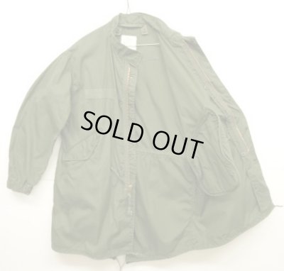 画像4: 80'S アメリカ軍 US ARMY "M-65" フィッシュテールパーカー ミリタリーグリーン SMALL (VINTAGE)