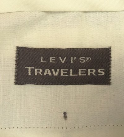 画像2: 90'S LEVIS "TRAVELERS" ツープリーツ スラックス TALONジップ ダークネイビー USA製 (VINTAGE)