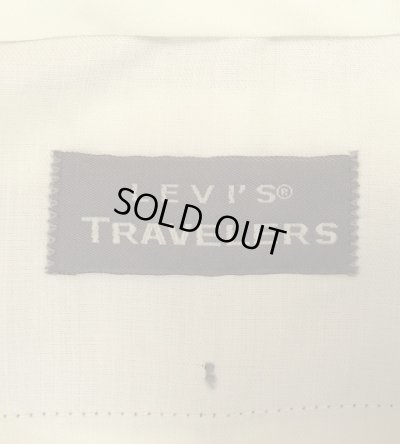 画像2: 90'S LEVIS "TRAVELERS" ツープリーツ スラックス TALONジップ ダークネイビー USA製 (VINTAGE)