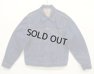 画像1: 80'S LEVIS "70506" スモールe 4thモデル デニムジャケット インディゴ 42R USA製 (VINTAGE)