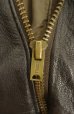 画像3: 70'S EDDIE BAUER "A-2" 黒タグ レザー フライトジャケット ブラウン (VINTAGE) (3)