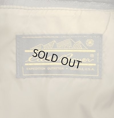 画像2: 70'S EDDIE BAUER "A-2" 黒タグ レザー フライトジャケット ブラウン (VINTAGE)